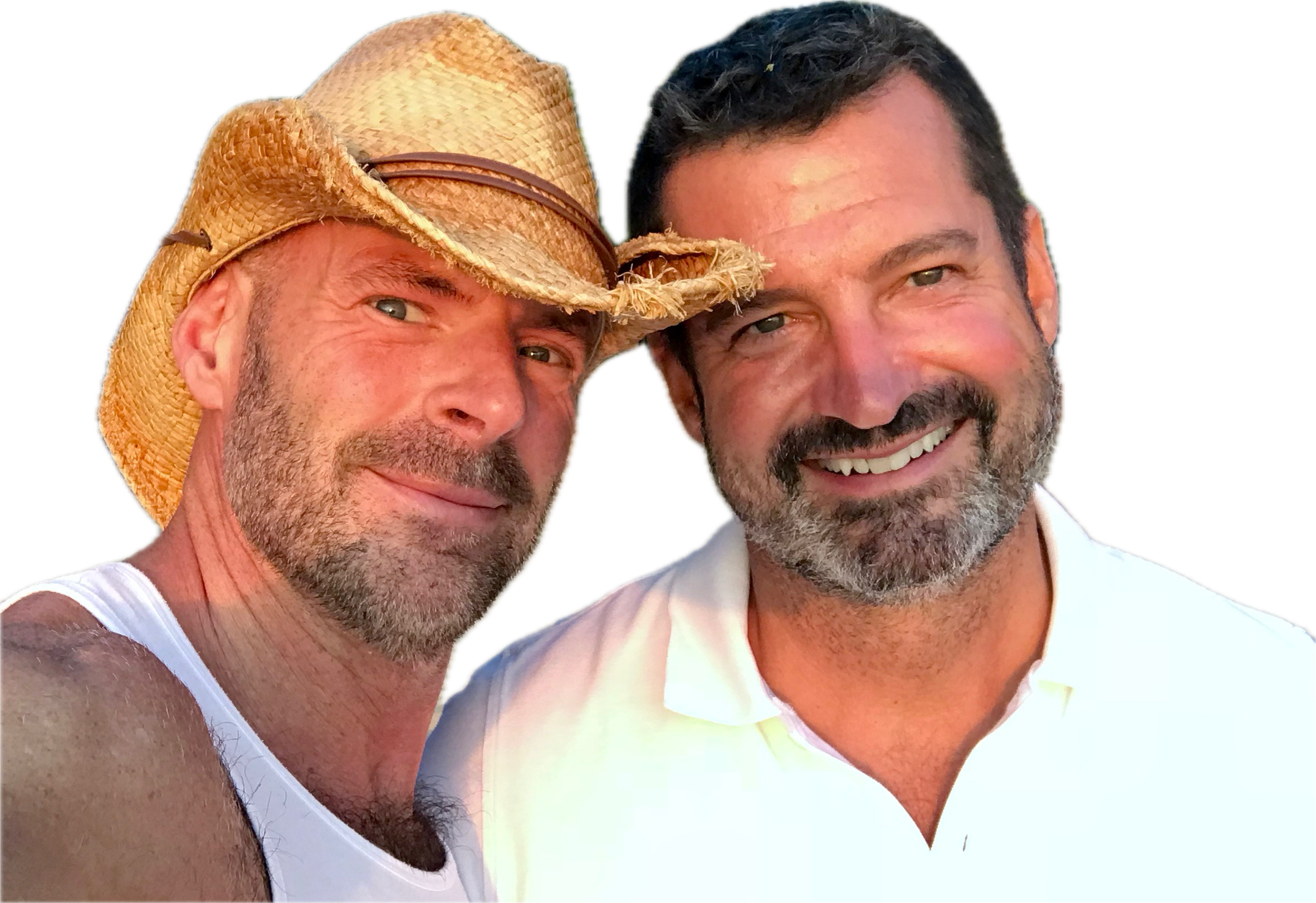 Rowly and Duncan, owners of HaMoHo
